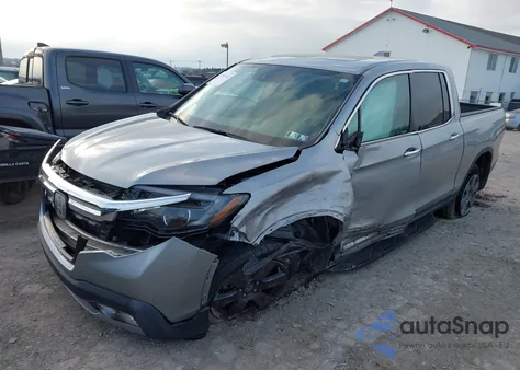 2020 Honda Ridgeline Rtl-E from USA, damaged, VIN 5FPYK3F77LB004319